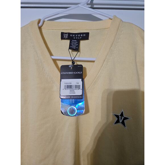 Oxford Golf Collegiate Vest Vanderbilt University size 3X - Picture 3 of 3